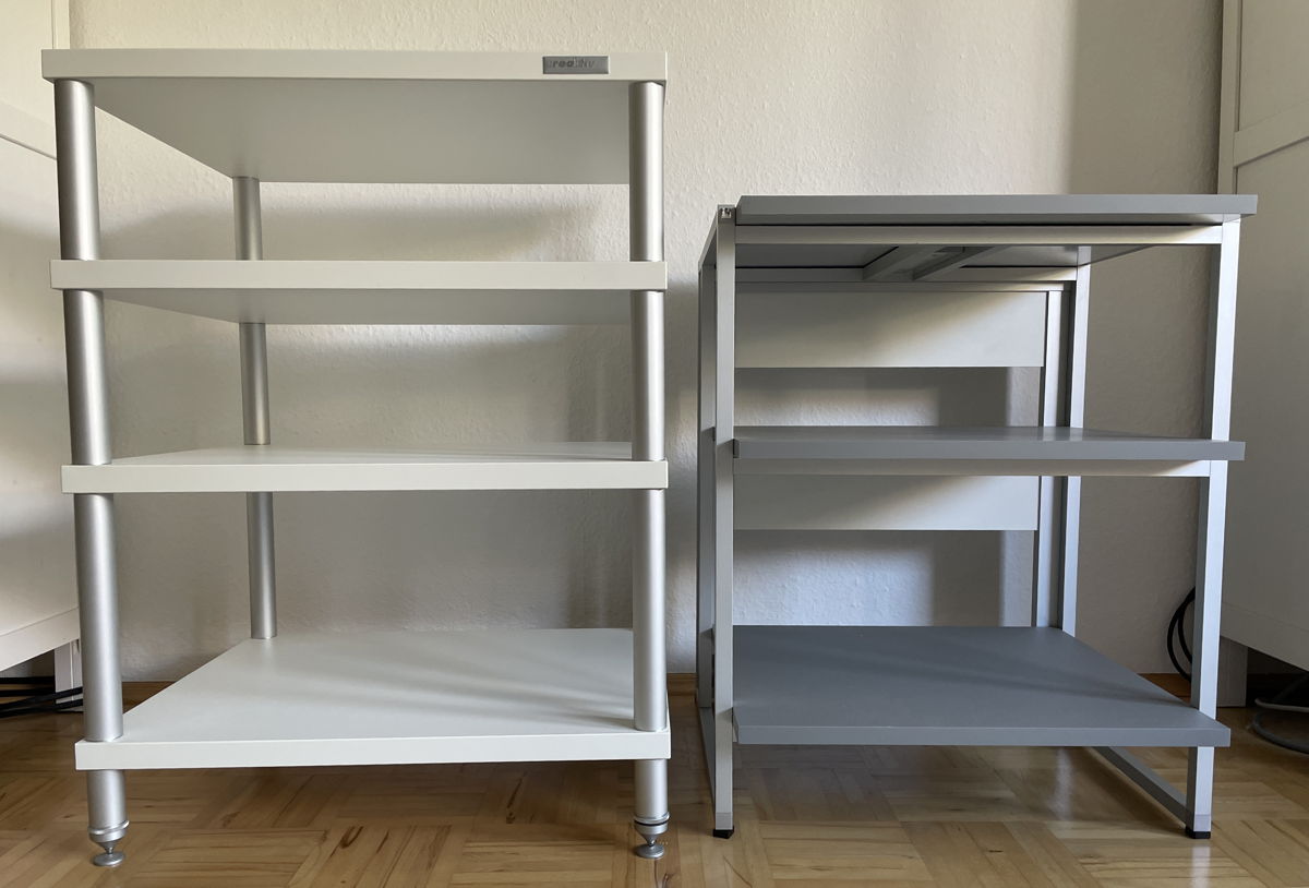 Nicht nur im Vergleich zu seinem Vorgänger creaktiv Trend ist das ASN LA_TERRAZZA ein sehr zierliches Rack.